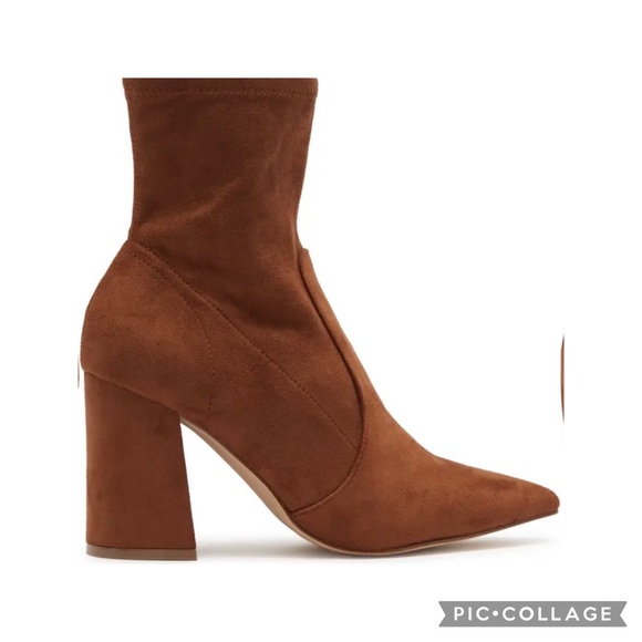 Nwob Steve Madden Hayes Block Heel Boot 